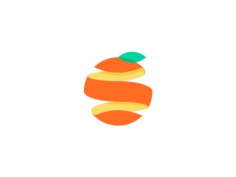 Citrus by Artem on Dribbble Citrus Logo Design, Citrus Logo, Lemon Logo, Juice Logo, Museum Logo, Fruit Logo, Orange Logo, Orange Fox, Orange Fruit