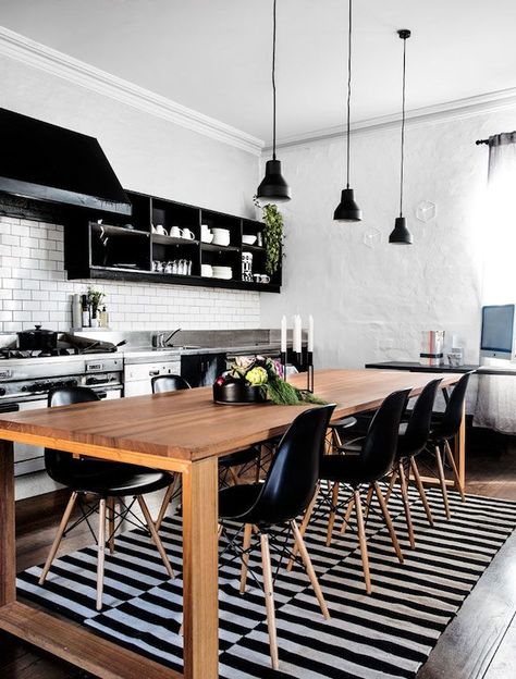 Black and white kitchen ideas