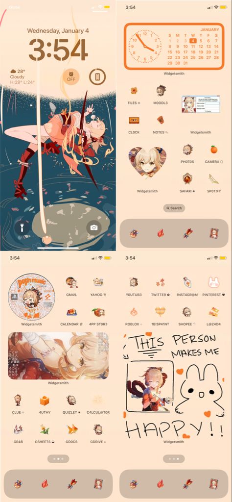 Genshin Ipad Layout, Iphone Genshin Theme, Genshin Impact Bio Ideas, Genshin Impact Iphone Theme, Genshin Impact Lockscreen Wallpaper, Genshin Homescreen Ideas, Genshin Iphone Layout, Genshin Impact Themed Phone, Genshin Ios Layout