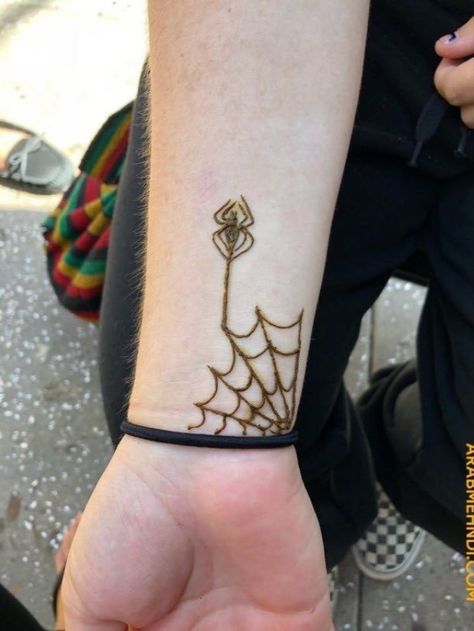 #TattooIdeas #TattooIdeasFemale #Tattoo #TattooIdeasForMen #TattooDesignDrawings #TattooDesigns #TattoosForWomen #TattooDesignsMen #TattooStencilOutline #TattooIdeasFemaleMeaningful #TattoosForGuys #TattooArtDrawings #TattooAesthetic Henna Ideas Beginner, Cute Henna Designs On Thigh, Guys Henna Tattoos, Hena Designs Cool Easy, Spider Web Henna Design, Spiderman Henna Tattoo, Spider Mehndi Designs, Spider Man Henna Tattoo, Spider Man Mehndi Design