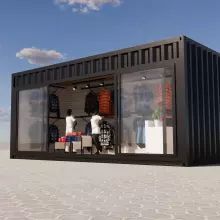 20ft prefab container clothing store container, Kiosk,Booth Mobile shop Shipping Container Store, Container Coffee Shop, Shipping Containers For Sale, Gate Designs Modern, Container Cafe, Reptile House, Clothing Store Interior, Gate Designs, Clothing Store Design