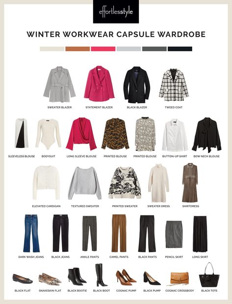 Winter Business Capsule Wardrobe, 2023 Workwear Trends, Flamboyant Natural Work Wear, Workwear Capsule Wardrobe 2023, Winter Capsule Wardrobe 2023 Work, Winter Workwear Capsule Wardrobe, Professional Capsule Wardrobe, Corporate Capsule Wardrobe, Smart Casual Work Outfit Winter