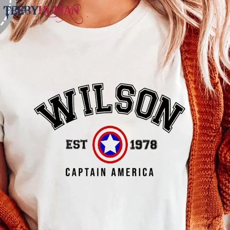 Wilson Est Classic T-Shirt Unisex Sweatshirt Marvel Hoodie.1978 Captain America Check more at https://teebyhuman.com/product/wilson-est-classic-t-shirt-unisex-sweatshirt-marvel-hoodie-1978-captain-america/ Captain America Sweatshirt, Marvel Hoodie, America Sweater, Captain America, Unisex Sweatshirt, Classic T Shirts, Christmas Gifts, Marvel, Sweatshirts