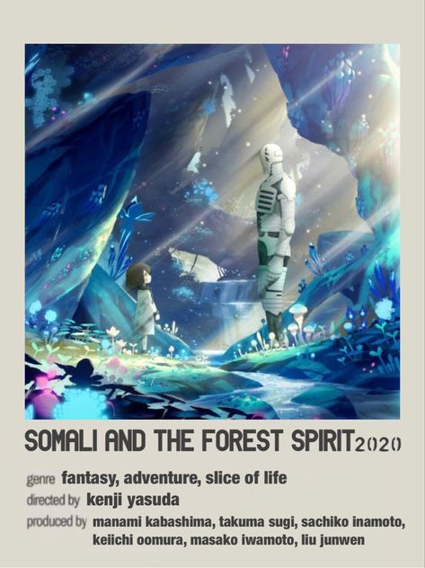 Somali And The Forest Spirit Wallpaper, Somali And The Forest Spirit, Anime Watchlist, Movie To Watch List, Animes To Watch, Anime Printables, Film Posters Vintage, Anime Watch, Anime Titles