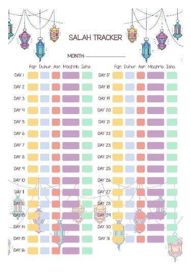 #planners #monthly_planner #digital_planners Daily Salah Chart, Ramadan Chart For Kids, Ramadan Namaz Tracker, Ramadan Prayer Tracker, Ramadan Checklist For Kids, Salah Chart Printable, Ramadan Salah Tracker, Sunnah Prayers Chart, Monthly Salah Tracker