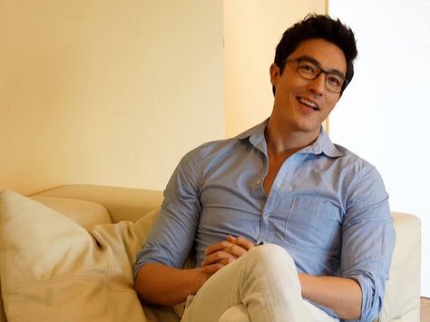 Hottie <3 <3 <3 <3 <3 <3 <3 #Smile #Glasses Credit: Daniel Henney Vietnam on Facebook <3 Daniel Henny, Dennis Oh, Daniel Henney, Trendy Glasses, Glasses Men, Dream Guy, Asian Actors, Asian Boys, Good Looking Men