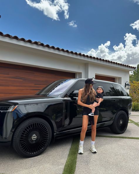 dream mom car 🥹 thank you daddy for the coolest mommy truck ever!!! @sheldonsouray44 I can’t wait to drive my boys around in style 🥹🫶🏼 #notyouraveragemomcar 😉 Black Suv Mom Aesthetic, Luxury Mom Cars, Hot Range Rover Mum Aesthetic, Cute Mom Cars, Mom Car Vehicles, Mom Car Aesthetic, Range Rover Mom Aesthetic, Range Rover Mum, Child Fever