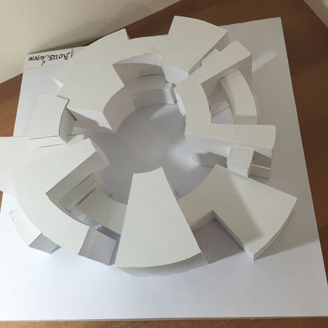 Cluster special organization Radial Organization Architecture Model, Radial Organization Architecture, Clustered Organization Architecture, Radial Architecture, Conceptual Model Architecture, Radial Design, Concept Models Architecture, Conceptual Architecture, Geometric Sculpture