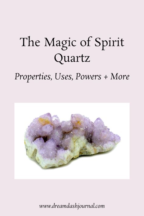 Spirit quartz Spirit Quartz Meaning, Spiritual Quartz Gemstone Crystals, Aqua Aura Quartz Meaning, Angel Aura Rose Quartz Meaning, Angel Aura Quartz Meaning, Quartz Properties, Hag Stones, Crystal Power, Clear Negative Energy