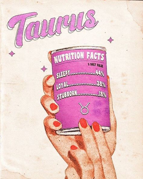 Taurus Vibes, Taurus Aesthetic, Taurus Energy, Astrology Art Print, Taurus Memes, Frasier Sterling, Taurus Art, Taurus Zodiac Facts, Astrology Taurus