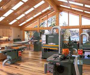 Woodshop Workshop Layout, Woodworking Shop Layout, Wood Magazine, Workshop Design, Workshop Ideas, Workshop Organization, Shop Layout, Woodworking Workshop, Home Workshop