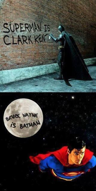 Superman Vs Batman, Dc Memes, Marvel Vs Dc, Batman Vs Superman, Batman Vs, Dc Comic, Memes Humor, Marvel Vs, Bruce Wayne