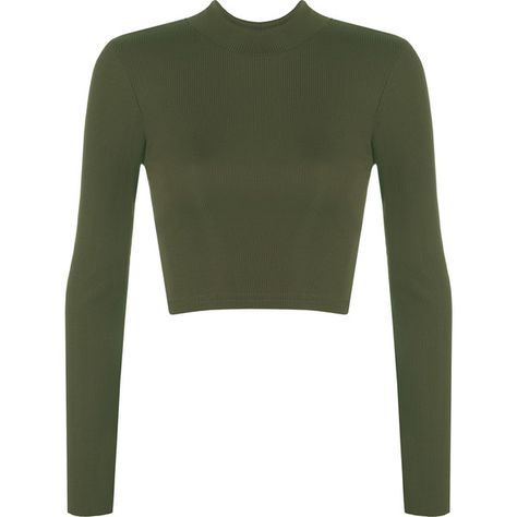 Ryanne Turtle Neck Crop Top ($17) ❤ liked on Polyvore featuring tops, green, ribbed turtleneck, white crop top, white turtleneck, turtleneck tops and white long sleeve top Chica Punk, Turtleneck Crop Top, Long Sleeve Peplum Top, Green Turtleneck, Green Long Sleeve Shirt, Turtle Neck Crop Top, Modest Dresses Casual, White Long Sleeve Top, White Long Sleeve Shirt