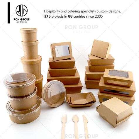 Source Disposable Take Away Paper Packaging Food Boxes For Restaurant on m.alibaba.com Salad Lunch Box, Anime Cafe, Kraft Box Packaging, Lunch Packing, Disposable Food Containers, Kraft Paper Packaging, Soup Cup, Takeout Food, Paper Lunch