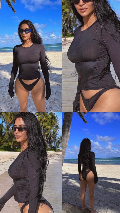 Kimberly Kardashian, Kim Kardashian Beach Style, Kim Kardashian Swimsuit, Kylie Jenner Outfits Casual, Kim Kardashian Outfits, Kardashian Outfit, Office Outfits Women, Jenner Outfits, Casual Chic Outfit