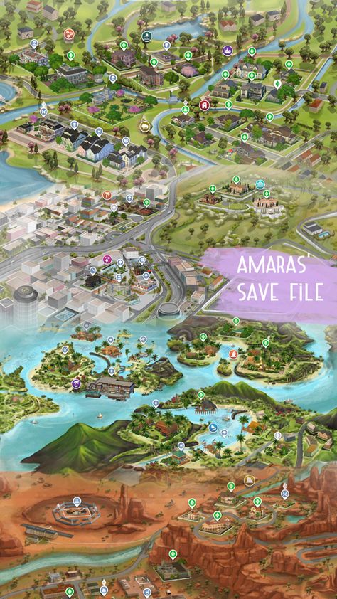 Amaras' Save File 2.0 | Patreon Sims 4 World Overlay, Sims 4 Cc Worlds Patreon, Sims 4 Map Replacements Willow Creek, No Plumbob Mod Sims 4, Sims 4 Cc Save Files, Sims 4 World Map Layout, Sims 4 Save File All World 2024, Sims 4 Save File With Cc, Sims 4 World Rebuild