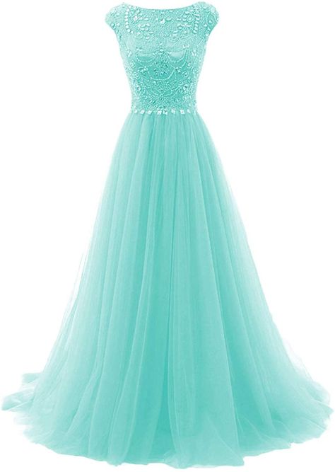 Prom Wedding Dress, Prom Dresses Amazon, Long Cute Dresses, Cute Prom Dresses Long, Aqua Wedding Dress, Beautiful Prom Dresses Long, Prom Dresses High Neck, Aqua Bridesmaid Dresses, Aqua Blue Dress