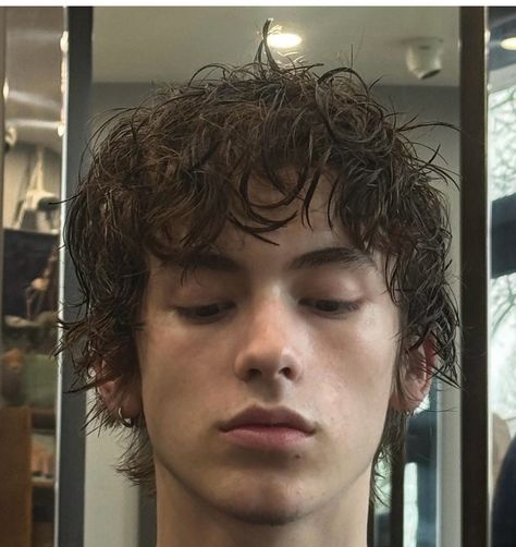 Mod Haircut Mens Curly, Curly Male Haircut, Overgrown Mod Haircut, Layered Mens Hair, 2b Hairstyles Men, Mod Cut Mens Curly, 90s Mod Cut, Mod Cut Curly, Mod Haircut Curly