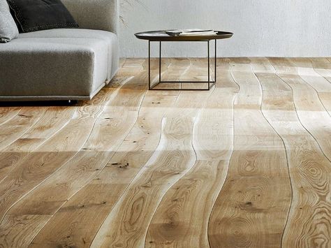 Bolefloor is the world’s first industrial-scale manufactured hardwood flooring with naturally curved lengths. Oak Floor Tiles, Oak Parquet Flooring, Wooden Floor, Interior Floor, Wood Flooring, Oak Floors, Floor Design, Floor Tiles, Design Case