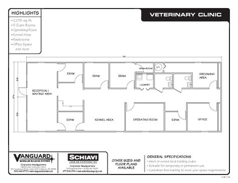 Pet Clinic Design Floor Plans, Veterinary Design, Own Business Ideas, Vet Office, Medical Office Design, Vet Clinic, Pet Hotel, Office Plan, Vet Med