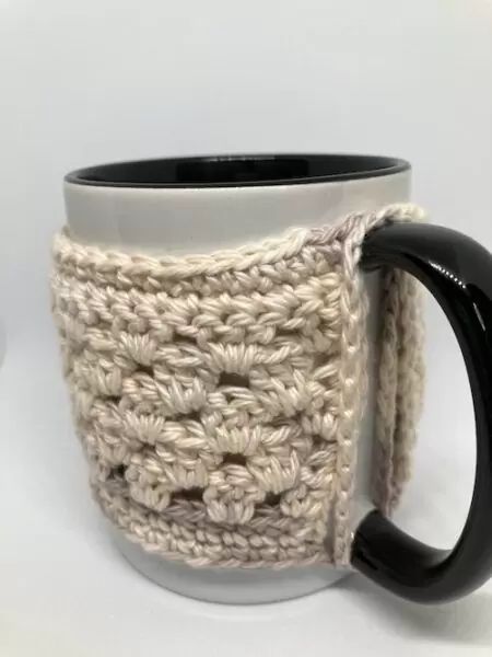 Crochet Mug Cozy - Free Pattern | Cotton Crochet Forever Crochet Mug Hug, Crochet Microwave Heating Pad, Christmas Coffee Cozy Crochet Pattern, Crochet Mug Wrap, Crochet Tumbler Holder Pattern, Crochet Mug Sweater, Coffee Cup Coozie Crochet Pattern, Crochet Mug Cozy Free Pattern Coffee & Tea Cups, Coffee Mug Crochet Cozy Pattern