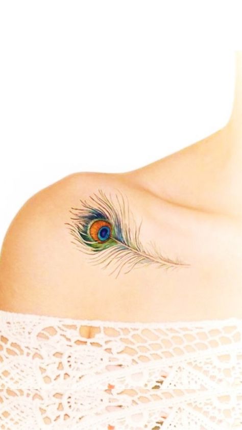 Explore our special collection of unique Peacock Feather Tattoo Designs and why they are so popular among many celebs including Cardi B, Paris Jackson, and more! Small Peacock Tattoo For Women, Peacock Tattoo Black And White, Peacock Feathers Tattoo, Tattoo Peacock Feather, Peacock Feather Tattoo Design, Small Peacock Tattoo, Peacock Feather Tattoo Meaning, Olivia Tattoo, Peacock Tattoo Designs