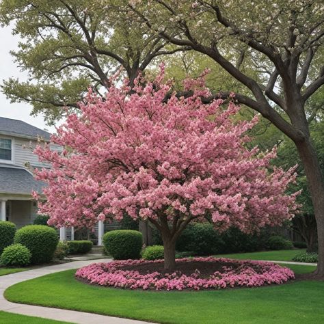 Explore the best trees for small front yards to enhance your outdoor space with style and charm. Perfectly-sized trees for small yards can add a touch of nature without overwhelming the area. Whether you're looking for skinny trees for tight spaces or small shrubs to boost curb appeal, there are plenty of options available. From narrow trees suitable for small gardens to small trees designed for tiny yards, you can find the ideal greenery to transform your front yard into a welcoming oasis. Small Trees Front Yard, Front Yard Feature Tree, Gardenia Tree Landscaping, Front Yard Hedges Curb Appeal, Short Trees For Landscaping, Front Yard Tree Ideas, Small Trees For Flower Beds, Small Trees For Front Yard, Small Trees For Landscaping