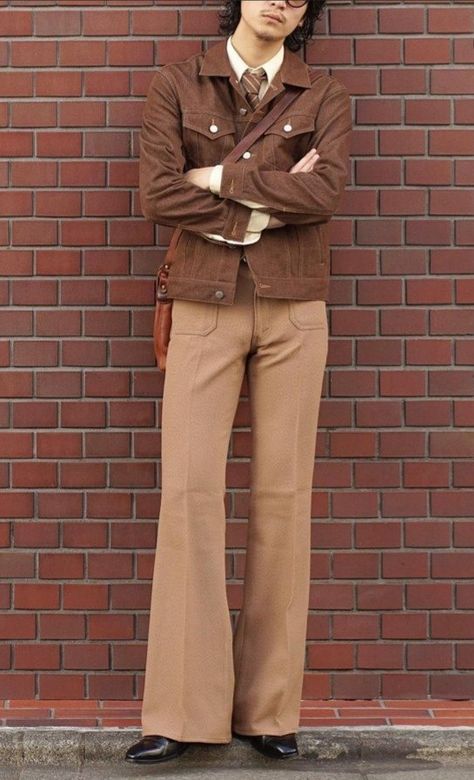 Male Retro Fashion, Casual 70s Outfits Men, 70s Vintage Fashion Men, 60s Aesthetic Outfit Men, Mod Mens Fashion, 70s Mod Fashion, 70s Clothing Men, 70s Winter Outfits Men, 1960s Male Fashion