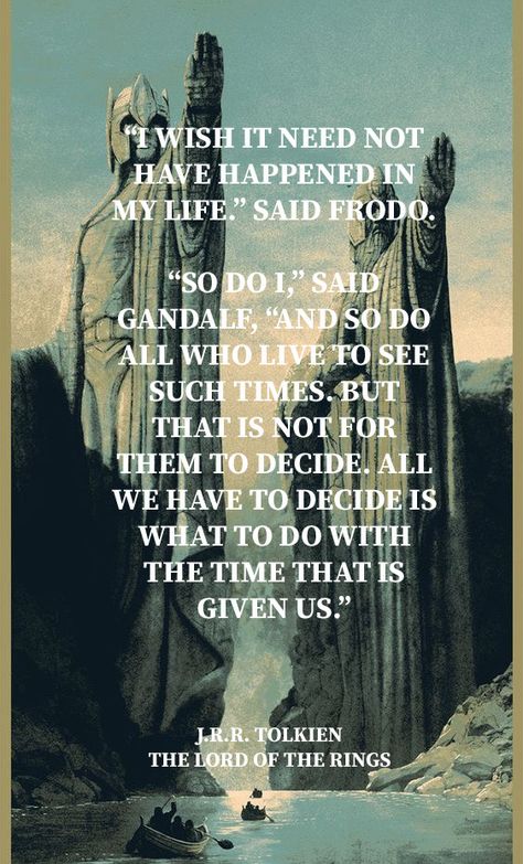 Gandalf And Frodo, Lord Of The Rings Quotes, Gandalf Quotes, Rings Quotes, Learn Cursive, Lotr Quotes, Mines Of Moria, Learning Cursive, Personality Tests