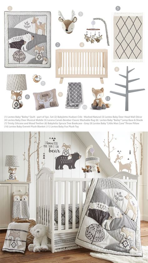 Woodland Nursery Boy, Boy Nursery Themes, Baby Nursery Inspiration, Baby Room Themes, Nursery Room Design, Baby Boy Room Nursery, Nursery Room Boy, Nursery Room Inspiration, Baby Room Design