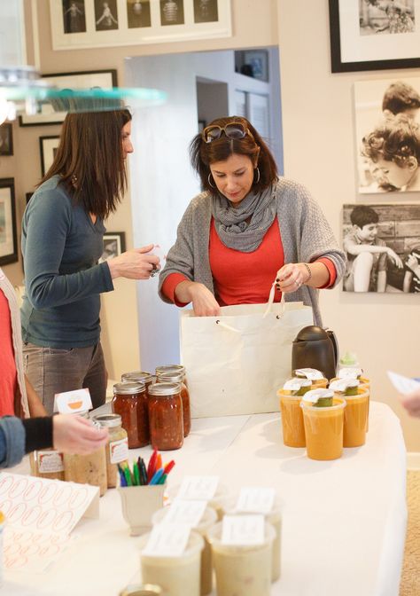 Soup Swap Party, Soup Swap, Soup Party, Swap Party, Heads Together, Party Plan, Cellophane Wrap, The Soup, Keep It Simple