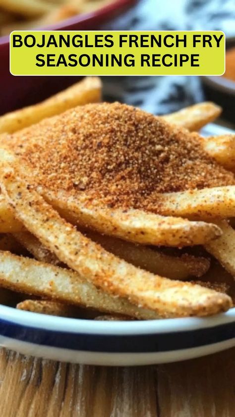 Bojangles French Fry Seasoning Recipe – Cravefuly Best Fry Seasoning, Homemade French Fry Seasoning, Bojangles Seasoning Recipe, Bojangles Fry Seasoning, French Fries Seasoning, French Fry Seasoning Recipe, Fry Seasoning Recipe, French Frie Seasoning, Fry Seasoning