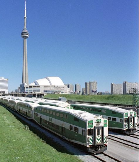 GO Transit, Toronto, ON Canada Scenery, Go Transit, Vintage Toronto, Train Board, Canada Trip, Fav Place, Railroad Photos, Door Steps, Toronto Life