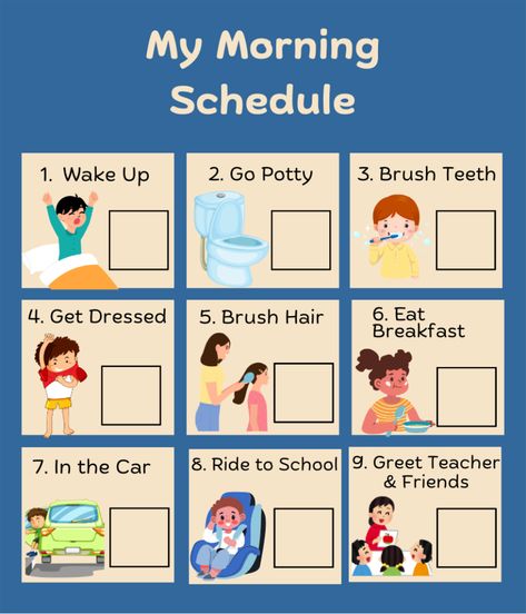 By providing a clear and consistent way to communicate expectations, visual schedules can make life easier for your child and for your family. This guide will walk you through the steps to create and use a visual schedule at home. Morning Schedule, Visual Schedules, Visual Schedule, Make Life Easier, Ways To Communicate, Learning Activities, Brushing Teeth, Preschool, To Create