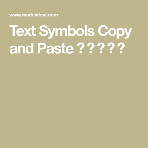 Text Symbols Copy and Paste ♡ ☆ ☺ ❀ ✔ Heart Symbol Aesthetic Copy And Paste, Heart Symbol Copy And Paste, Text Symbols Copy And Paste, Cute Symbols Copy And Paste, Aesthetic Symbols Copy And Paste, Copy And Paste Symbols, Copy Paste Symbols, Symbols Copy And Paste, Latin Symbols