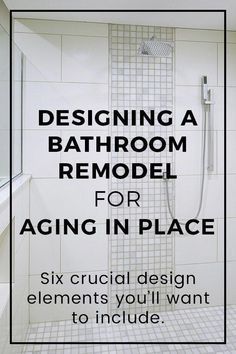 Accessible Bathroom Design, Ada Bathroom, Bathtub Bathroom, Bathroom Floor Plans, Master Bath Remodel, Remodel Bathroom, Bathroom Remodel Designs, Aging In Place, Bathroom Remodel Shower