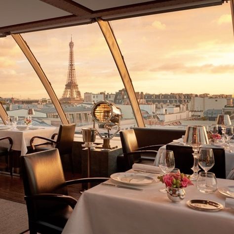 The Best Trendy Restaurants In Paris | sheerluxe.com Romantic Views, Table La, Romantic View, Peninsula Paris, Hotel Costes, Best Restaurants In Paris, Dinner In Paris, Peninsula Hotel, Restaurants In Paris