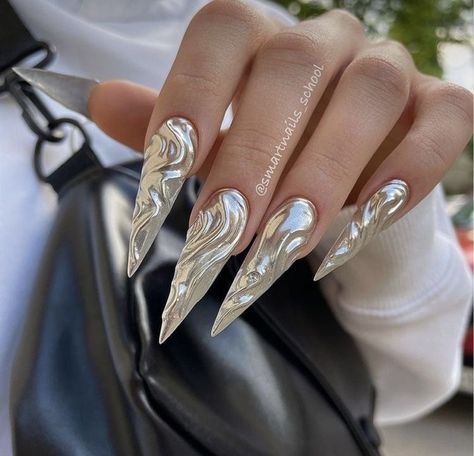 Bridal Nail Designs, Party Nail Design, Nail Art Mariage, Bridal Nails Designs, Bridal Nail, Edgy Nails, Shiny Nails, Party Nails, Nail Swag