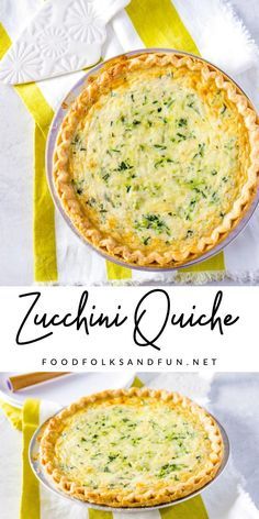 Zucchini Quiche Recipes, Vegetarian Quiche Recipes, Vegetarian Quiche, Zucchini Quiche, Breakfast Quiche Recipes, Quiche Recipes Easy, Cheesy Zucchini, Mini Quiches, Quiche Recipe