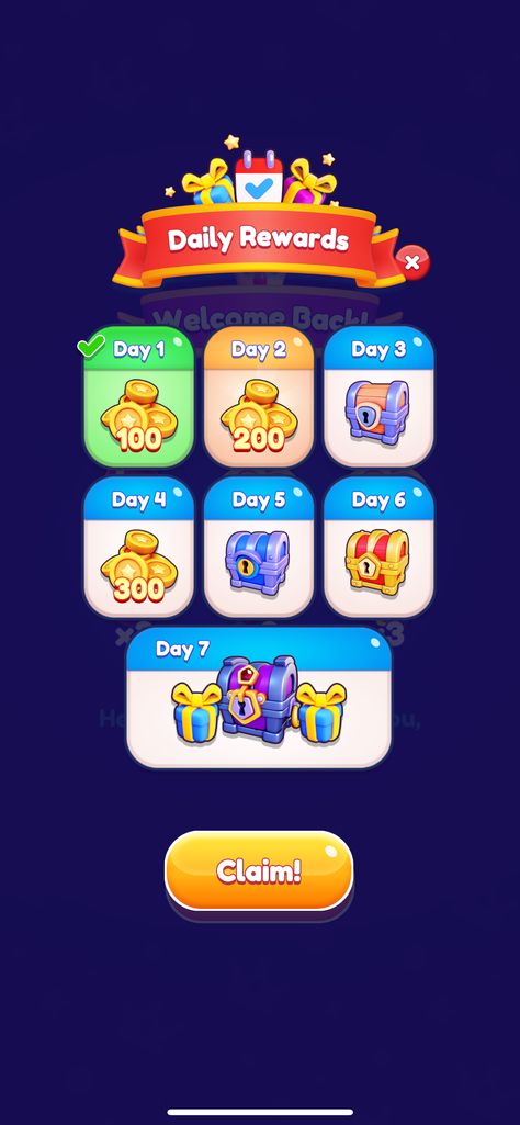 Calender Ui, Puzzle Game Ui, Desktop Environment, Game Gui, Ui Game, Daily Rewards, Mini Game, 2d Game Art, Game Interface