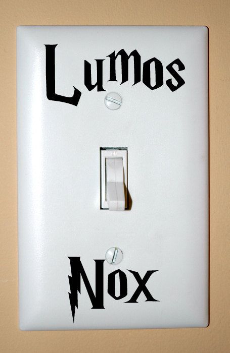 Lumos Nox Light Switch, Harry Potter Light Switch, Harry Potter Decal, Lumos Nox, Harry Potter Light, Light Switch Decal, Money Meme, Nerdy Decor, Classe Harry Potter