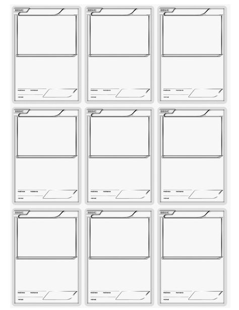 Printable Pokemon Cards Printable Pokemon Cards, Make Your Own Pokemon, Pokemon Card Template, Pokemon Printables, Kartu Pokemon, Amber Fillerup Clark, Mario Coloring Pages, Amber Fillerup, Card Templates Printable