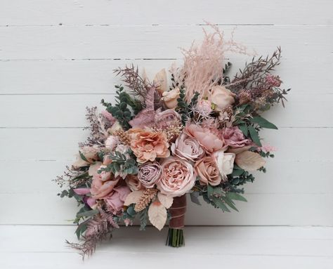 Sweetheart Table Centerpiece, Wedding Gatsby, Bouquet Fall Wedding, Arch Arrangement, Wedding Bridesmaid Bouquets, Faux Bouquet, Fall Wedding Bridesmaids, Blush Pink Flowers, Bridal Bouquet Peonies