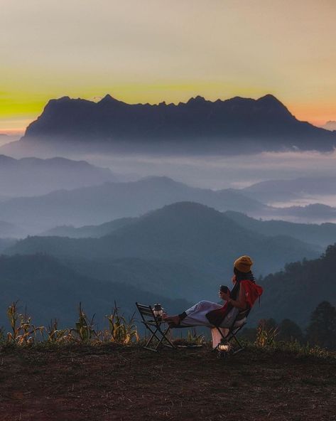 Amazing Thailand on Instagram: "The mountains are beckoning! And you happen to have your camping gear ready! Seems like @hasinghaa is chilling to the max in Wiang Haeng…" Beautiful Sunrise, Chiang Mai, Nice Day, Camping Gear, Pretty Things, The Mountain, Good Day, Thailand, Camping