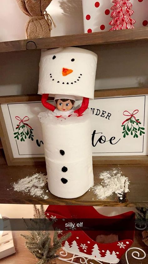 Elf On The Shelf Ideas!!! | my 2.5 year old loved her elf’s set up this morning | Facebook Simple Elf On The Shelf Ideas, Tuff Tray Ideas Toddlers, Elf Ideas Easy, Awesome Elf On The Shelf Ideas, Elf Activities, Xmas Elf, Elf Fun, Nursery Room Inspiration, Elf Ideas