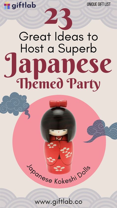 23 Superb Ideas To Host a Great Japanese Themed Party Japanese Wedding Shower Ideas, Japanese Party Food Ideas, Japanese Hibachi Party Decorations, Japanese Party Decorations Ideas, Samurai Theme Party, Yakudoshi Party Ideas, Japanese Birthday Party Decorations, Kanreki Party Ideas, Japanese Theme Party Ideas