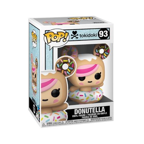 Funko POP Tokidoki Donutella stock image front Tokidoki Donutella, Игрушки Funko Pop, Funk Pop, Funko Pop Toys, Xmas Wishes, Pop Dolls, Pop Toys, Pop Figures, Funko Pops