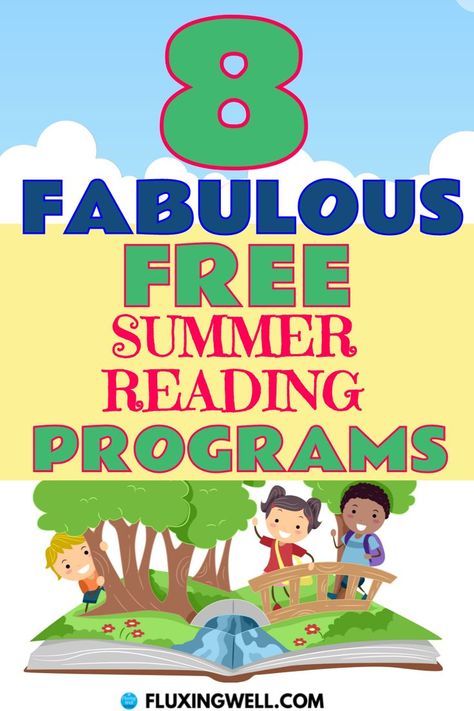 8 Fabulous Free Summer Reading Programs in 2024 kids with books reading Summer Reading Program Ideas, Reading Program Ideas, Summer Book Challenge, Kids Summer Reading Challenge, Reading Programs For Kids, Summer Reading Activities, Reading Rewards, Reading Incentives, Summer Reading Challenge