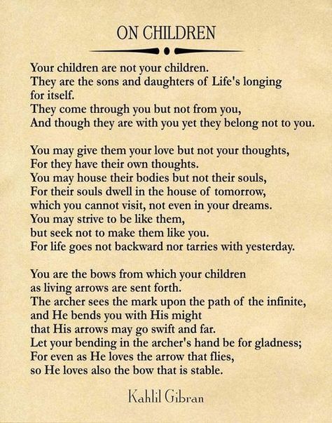 kahlil gibran on children Kahlil Gibran On Children, The Prophet Kahlil Gibran, Khalil Gibran Quotes, Kahlil Gibran Quotes, Prophet Quotes, Kids Poems, Khalil Gibran, Kahlil Gibran, Word Of Advice