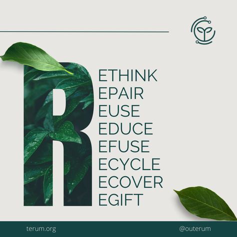 8Rs of a Sustainable Circular Economy A circular economy needs to start with businesses & corporations, but you can contribute to it, too! These 8Rs & examples will help you be more sustainable. Join Terum for more eco-tips! . . . #terum #climate #climatechange #savethefuture #climatechangeawareness #sustainability #TheEcoWarriors #climatesolutions #greenliving #savetheplanetearth #noplanetb #zerowasteliving #netzero #ecotips #ecofriendly #sustainablelifestyle #greentips #globalwarming #reducere Corporate Sustainability Design, Circular Economy Design, Sustainability Graphic Design, Installation Exhibition, Sustainability Consulting, Business Sustainability, Economy Design, Environment Quotes, Green Bedroom Ideas